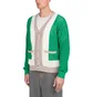 Obey Anderson 60’s Cardigan (Grün / Beige)