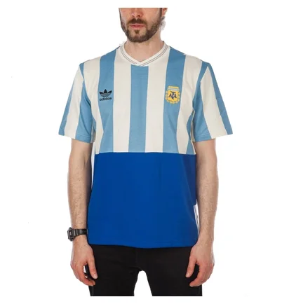 adidas Argentina MashUp T-Shirt (Hellblau / Weiß)