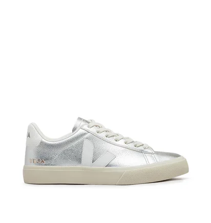 Veja WMNS Campo Chromefree Leather (Silber)