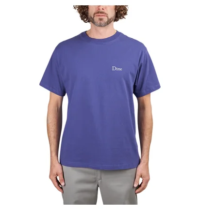 Dime Classic Small Logo T-Shirt (Blau)