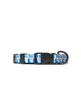 Brain Dead Logo Dog Collar (Blau)