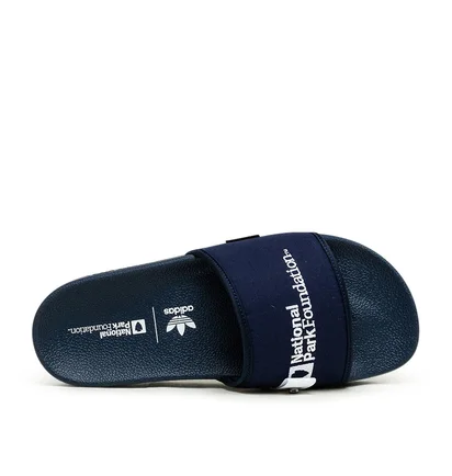 adidas x National Park Foundation Adilette (Navy / Weiß)