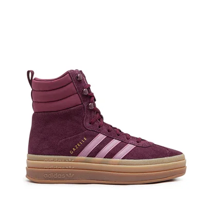 adidas WMNS Gazelle Boot (Weinrot / Gum)