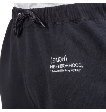 Neighborhood Home / C-Set UP Crew Sweat and Pant (Schwarz)
