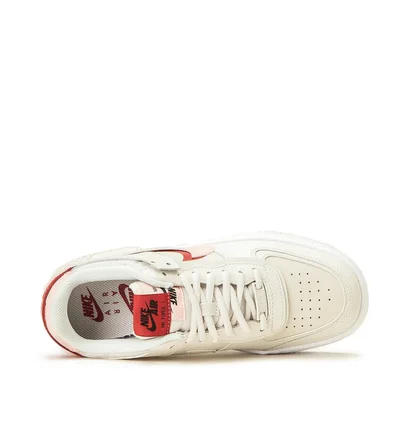 Nike WMNS Air Force 1 'Shadow' (Weiß / Rot)