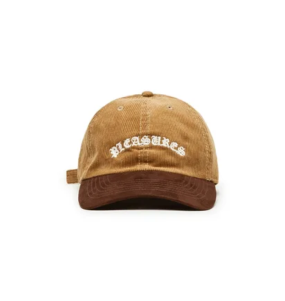 Pleasures Old E Corduroy Polo Cap (Braun)