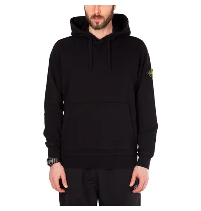 Stone Island Hooded Sweater (Schwarz)