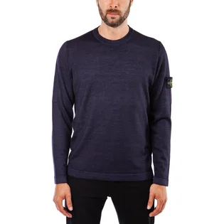 Stone Island Wool Sweat Shirt (Blau)