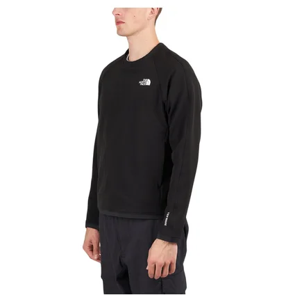 The North Face Fleece Crewneck (Schwarz)