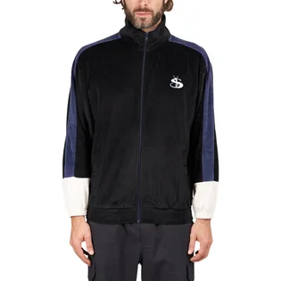 Yardsale Milano Track Top Velour (Navy)