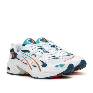 Asics Sportstyle Gel-Kayano 5 OG (Weiß / Türkis / Orange)