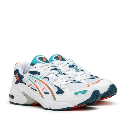 Asics Sportstyle Gel-Kayano 5 OG (Weiß / Türkis / Orange)