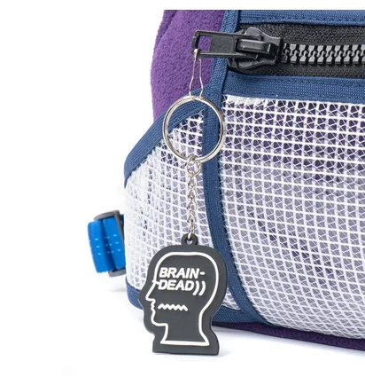 Brain Dead Sherpa Rush Hour Fanny Pack Bag (Lila / Navy)