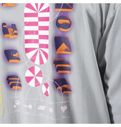 Brain Dead Off World Research Longsleeve (Grau)