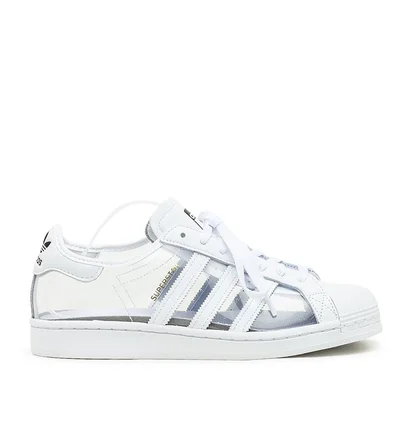 adidas Superstar (Transparent / Weiß)