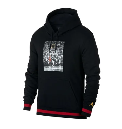 Jordan Sportswear Last Shot Wings Lite Hoodie (Schwarz / Gelb)