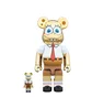 Medicom 100% + 400% Spongebob Gold Chrome Be@rbrick Toy