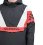 New Balance MT93539 BK Athletics Stadium Insulated Anorak (Schwarz / Weiss / Rot)