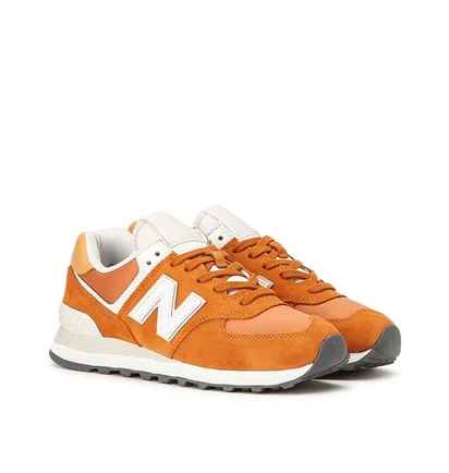 New Balance WL574 SYN (Braun / Weiß)