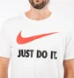 Nike ''Just Do It'' Swoosh T-Shirt (Weiß)
