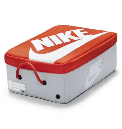 Nike Shoe Box Bag (Rot / Grau)