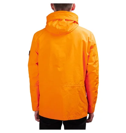 Stone Island David Fluo Wind Jacket (Orange)