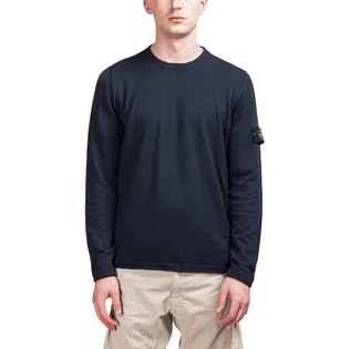 Stone Island Light Crewneck Knit Jumper (Navy)