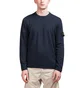 Stone Island Light Crewneck Knit Jumper (Navy)
