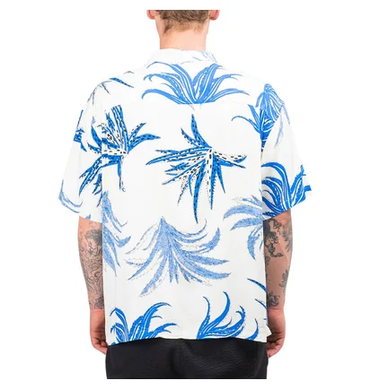 Stüssy Cactus Rayon Shirt (Weiß)