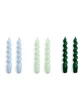 HAY Candle-Spiral Set of 6 (Multi)