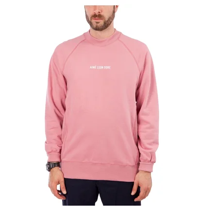Aimé Leon Dore ALD Logo Crewneck (Pink)