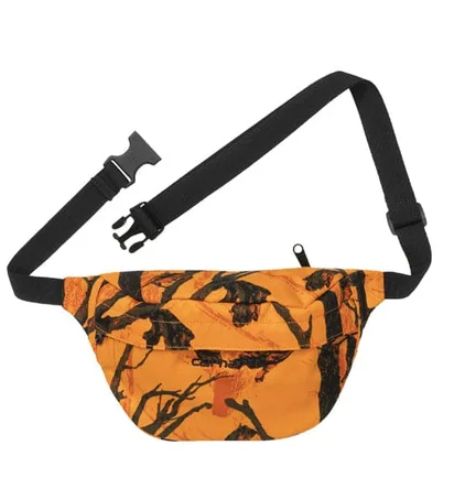 Carhartt WIP Payton Hip Bag (Orange / Schwarz)