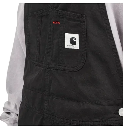 Carhartt WIP W Bib Overall Straight (Schwarz)