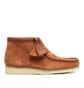 Clarks Originals Wallabee Boot Tan Hairy Suede (Braun)