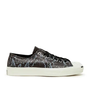 Converse Jack Purcell OX Archive Reptile Low (Schwarz / Blau)