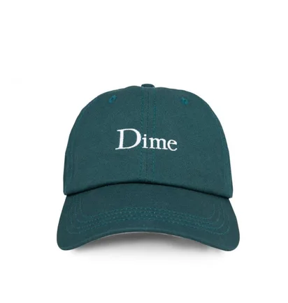 Dime Classic Logo Cap (Blaugrün)