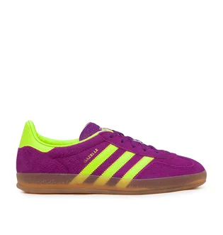 adidas Wmns Gazelle Indoor (Lila / Neongelb)