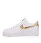 Nike Air Force 1 Low CR7 “Golden Patchwork” (Weiß / Gold)