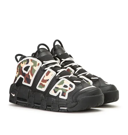 Nike Air More Uptempo '96 (Schwarz / Camo)