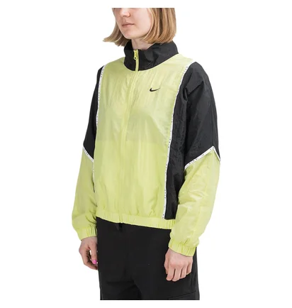 Nike WMNS Woven Jacket (Lime / Schwarz)