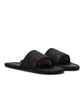 Raised by Wolves Manitobah Mukluks Leather Slides (Schwarz)