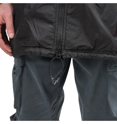 Stone Island Garment Dyed Crinkle Isolante Jacket (Schwarz)