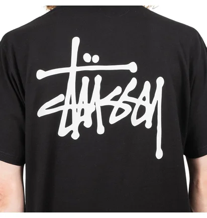 Stüssy Basic T-shirt (Schwarz)