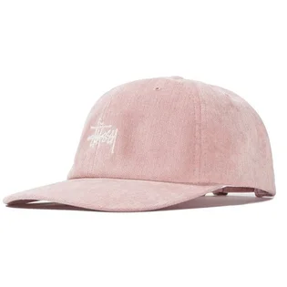 Stüssy No Wale Cord Low Pro Cap (Pink)