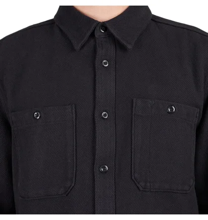 The North Face M Valley Twill-Flanell Shirt (Schwarz)
