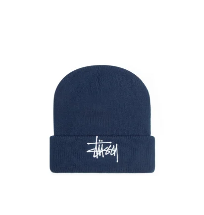 Stüssy Big Basic Thinsulate Beanie (Navy)