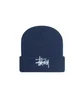 Stüssy Big Basic Thinsulate Beanie (Navy)