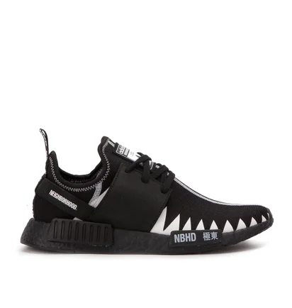 adidas x Neighborhood NBHD NMD_R1_PK (Schwarz / Weiß)