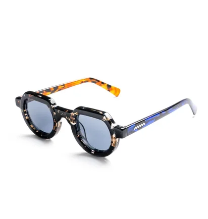 Brain Dead Tani Sunglasses (Schwarz / Braun / Blau)
