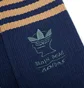 adidas x Brain Dead Socken (Navy / Braun)